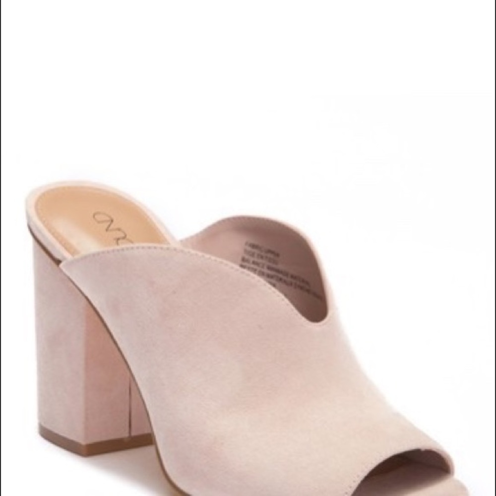 Abound pink suede mules